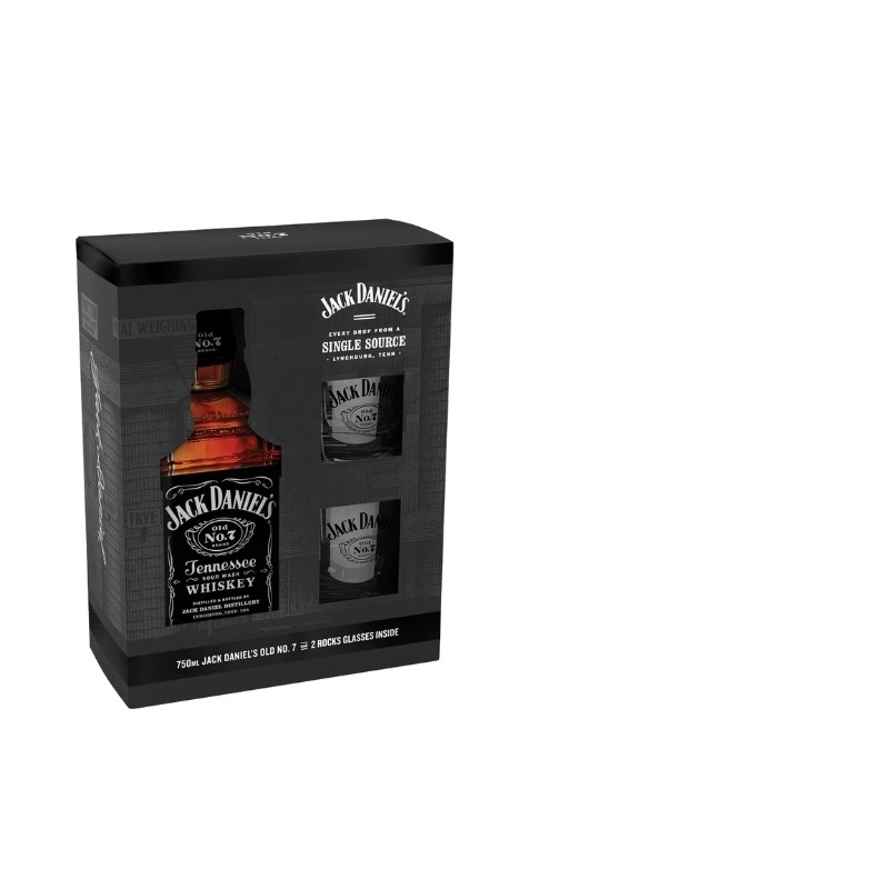 Jack Daniels Equity W 2 Glasses